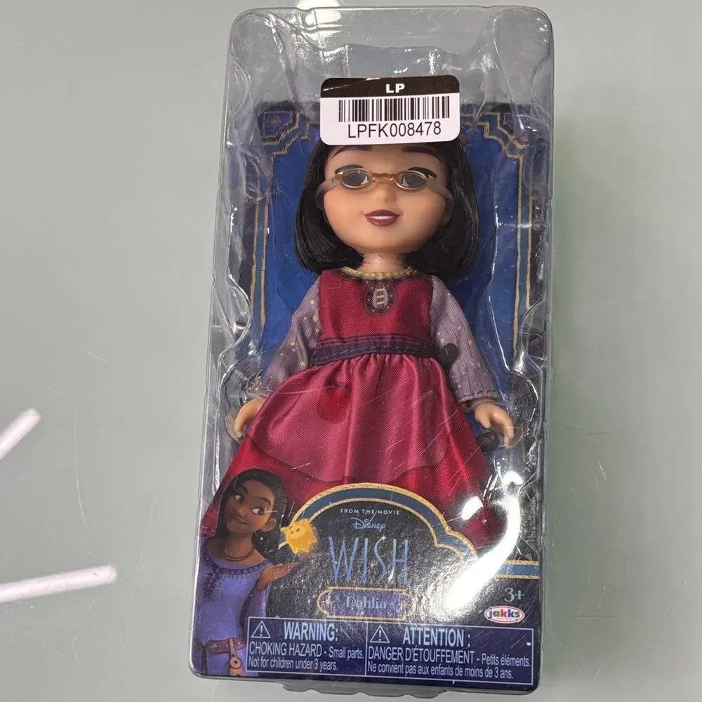 Disney Wish Doll - Red and Purple Outfit